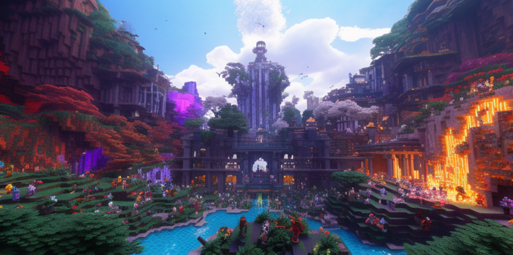 Minecraft Server Adventure Lake Binome