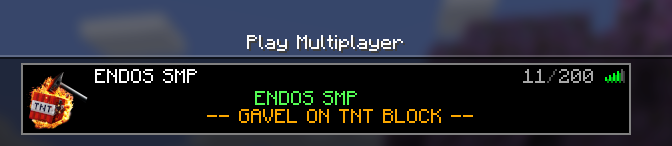 Join Now! Endos SMP Minecraft Server is Waiting for You!!